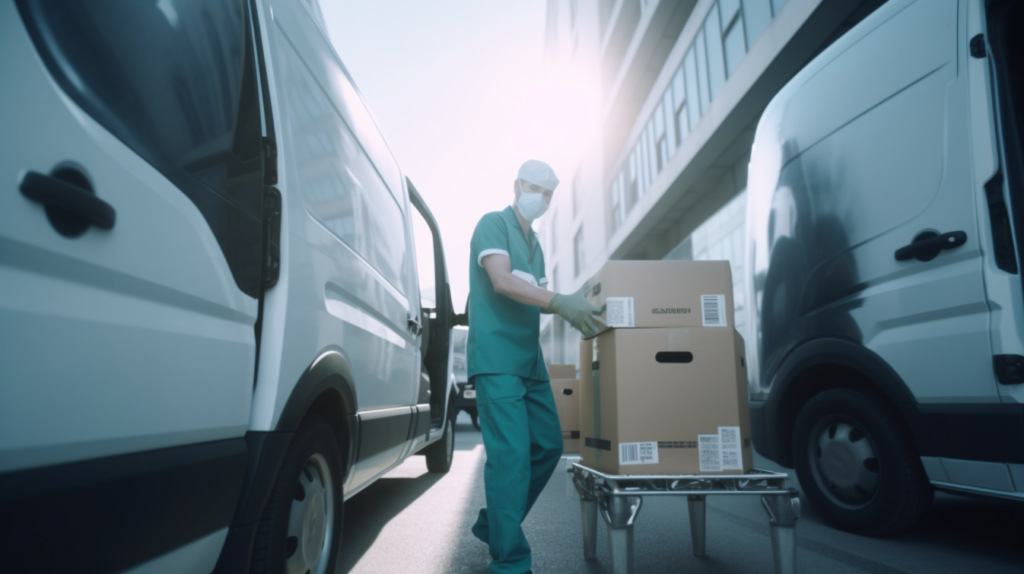 pengriman alat medis